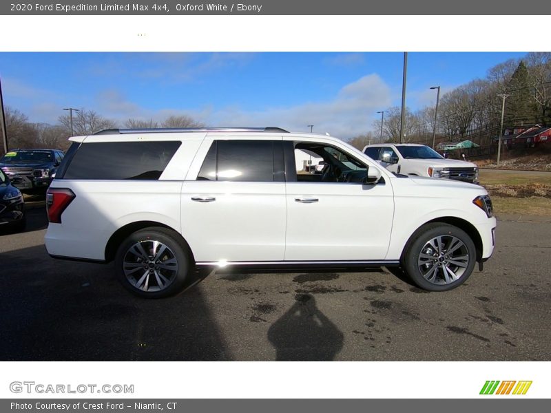 Oxford White / Ebony 2020 Ford Expedition Limited Max 4x4