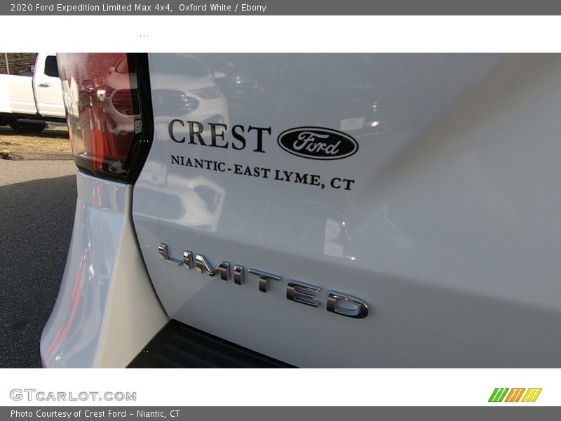 Oxford White / Ebony 2020 Ford Expedition Limited Max 4x4