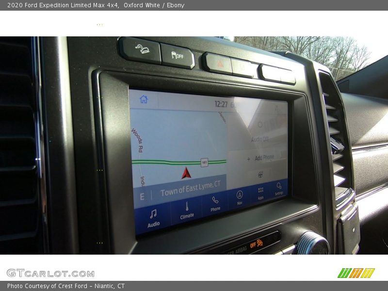 Oxford White / Ebony 2020 Ford Expedition Limited Max 4x4