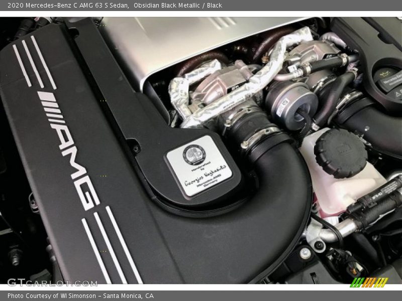  2020 C AMG 63 S Sedan Engine - 4.0 Liter AMG biturbo DOHC 32-Valve VVT V8