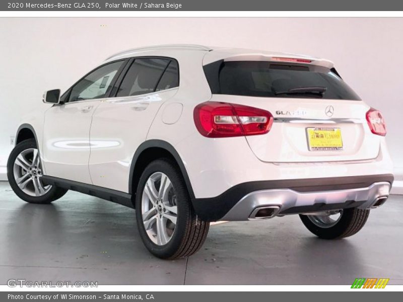 Polar White / Sahara Beige 2020 Mercedes-Benz GLA 250