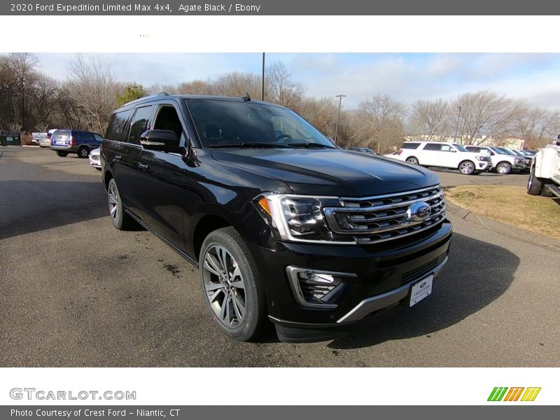 Agate Black / Ebony 2020 Ford Expedition Limited Max 4x4