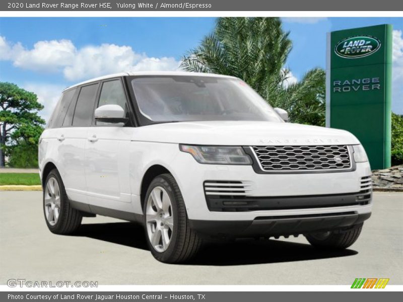 Yulong White / Almond/Espresso 2020 Land Rover Range Rover HSE