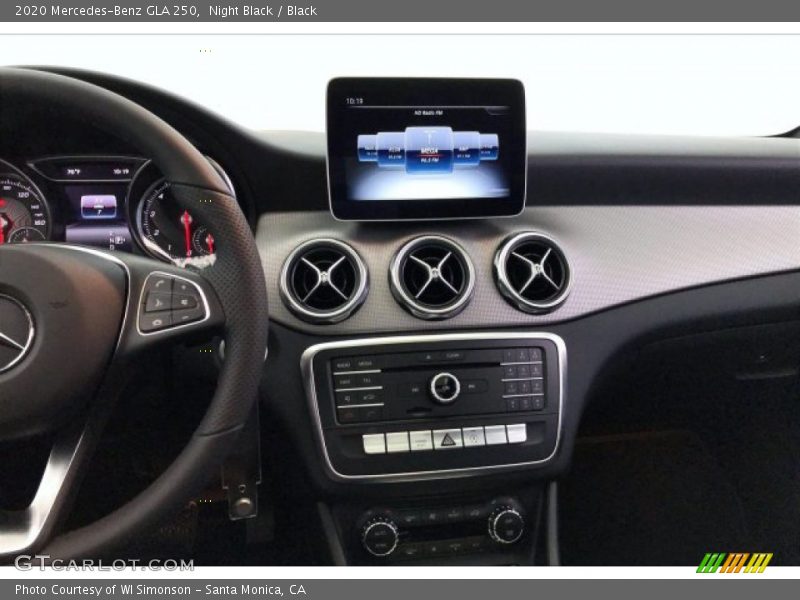 Night Black / Black 2020 Mercedes-Benz GLA 250