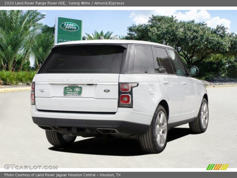 Yulong White / Almond/Espresso 2020 Land Rover Range Rover HSE