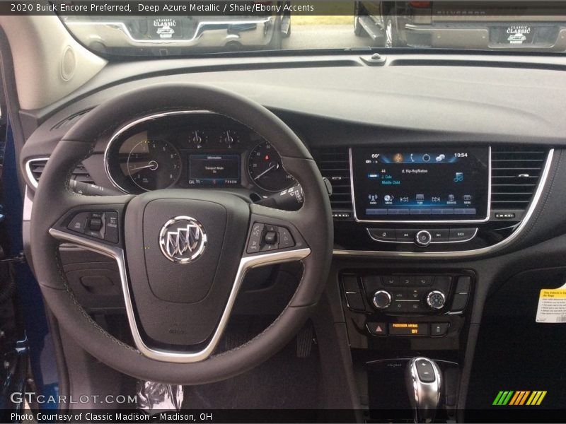 Deep Azure Metallic / Shale/Ebony Accents 2020 Buick Encore Preferred