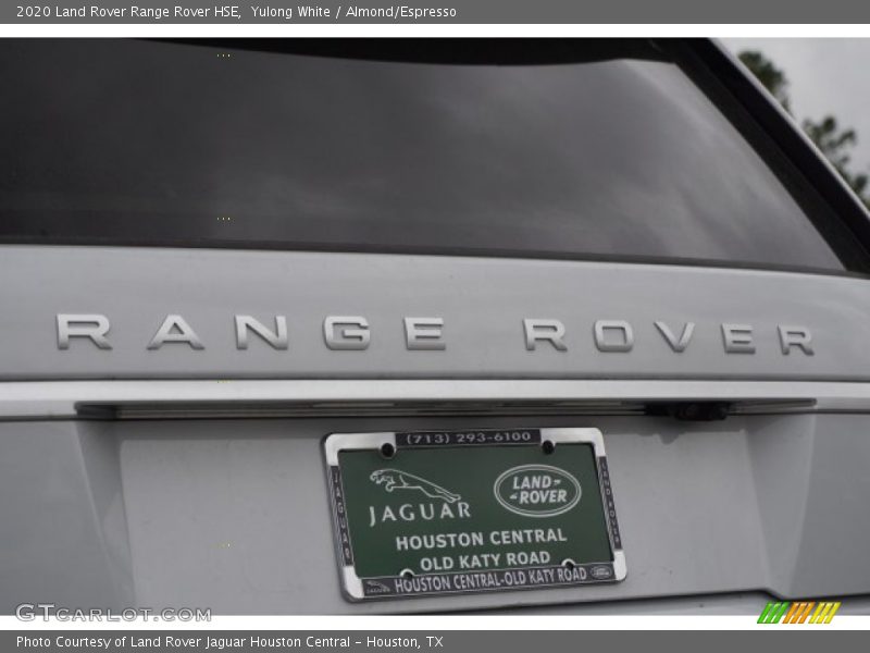 Yulong White / Almond/Espresso 2020 Land Rover Range Rover HSE