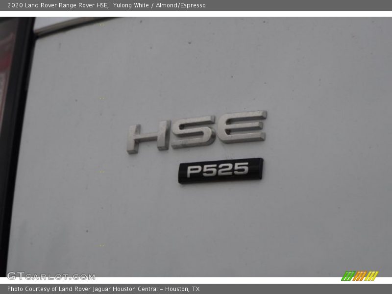 Yulong White / Almond/Espresso 2020 Land Rover Range Rover HSE