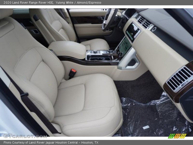 Yulong White / Almond/Espresso 2020 Land Rover Range Rover HSE
