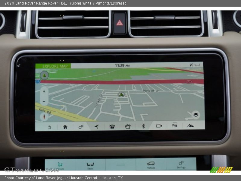 Yulong White / Almond/Espresso 2020 Land Rover Range Rover HSE