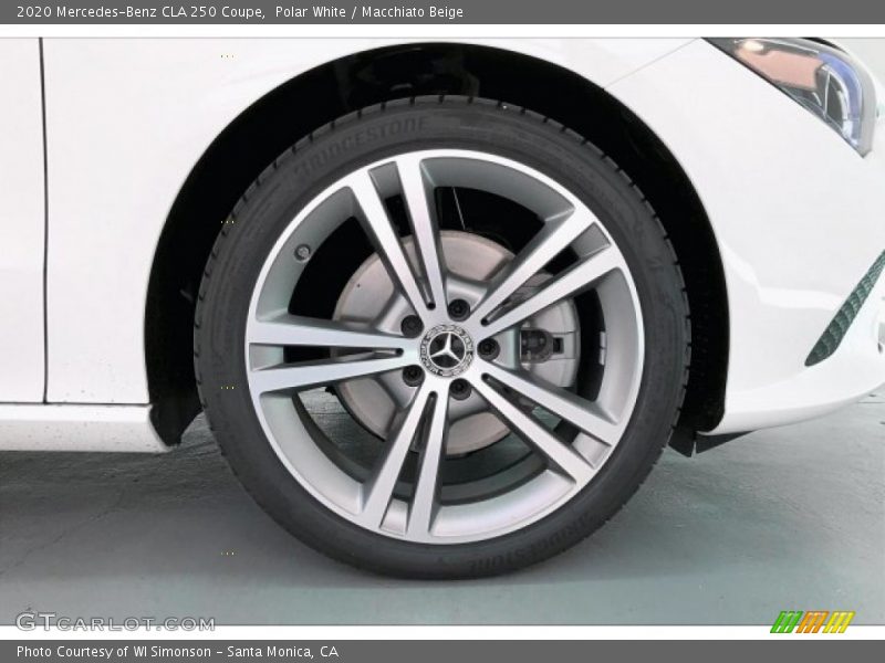 Polar White / Macchiato Beige 2020 Mercedes-Benz CLA 250 Coupe
