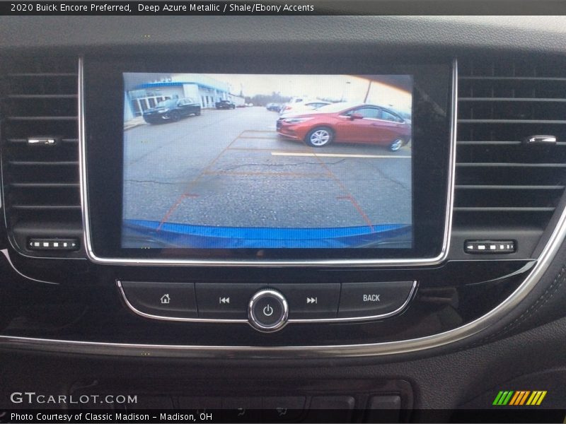 Deep Azure Metallic / Shale/Ebony Accents 2020 Buick Encore Preferred