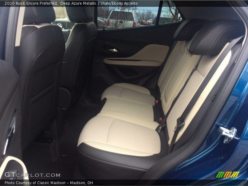 Deep Azure Metallic / Shale/Ebony Accents 2020 Buick Encore Preferred