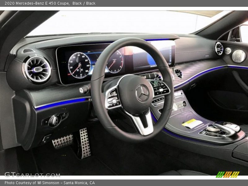 Black / Black 2020 Mercedes-Benz E 450 Coupe