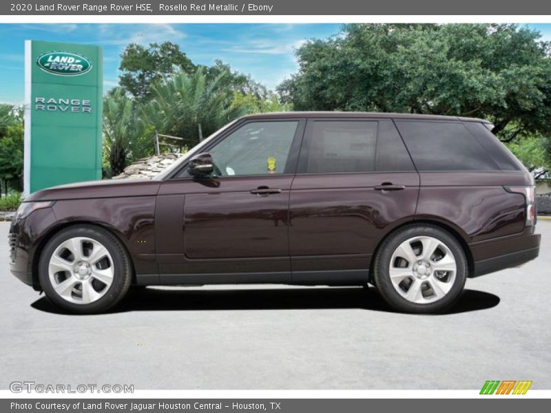  2020 Range Rover HSE Rosello Red Metallic