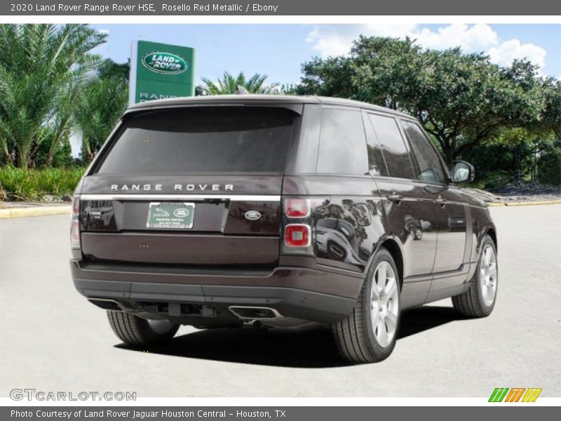 Rosello Red Metallic / Ebony 2020 Land Rover Range Rover HSE
