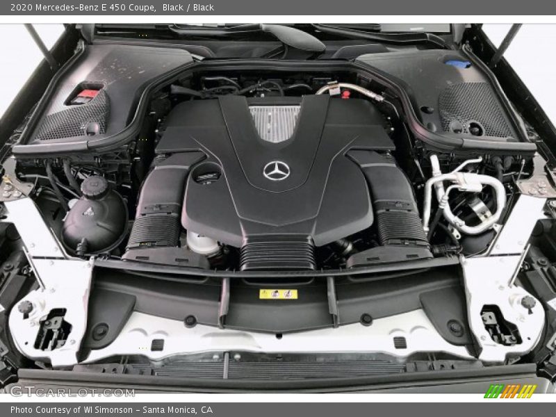 Black / Black 2020 Mercedes-Benz E 450 Coupe