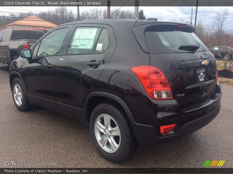 Mosaic Black Metallic / Jet Black 2020 Chevrolet Trax LS