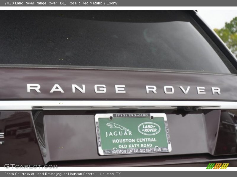 Rosello Red Metallic / Ebony 2020 Land Rover Range Rover HSE