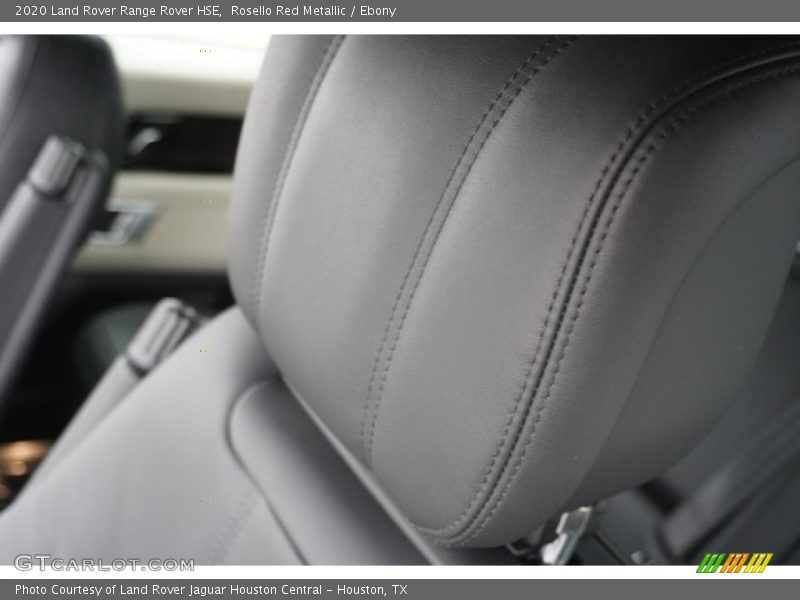 Rosello Red Metallic / Ebony 2020 Land Rover Range Rover HSE