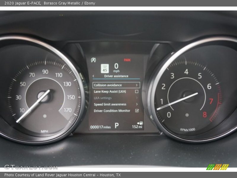 Borasco Gray Metallic / Ebony 2020 Jaguar E-PACE