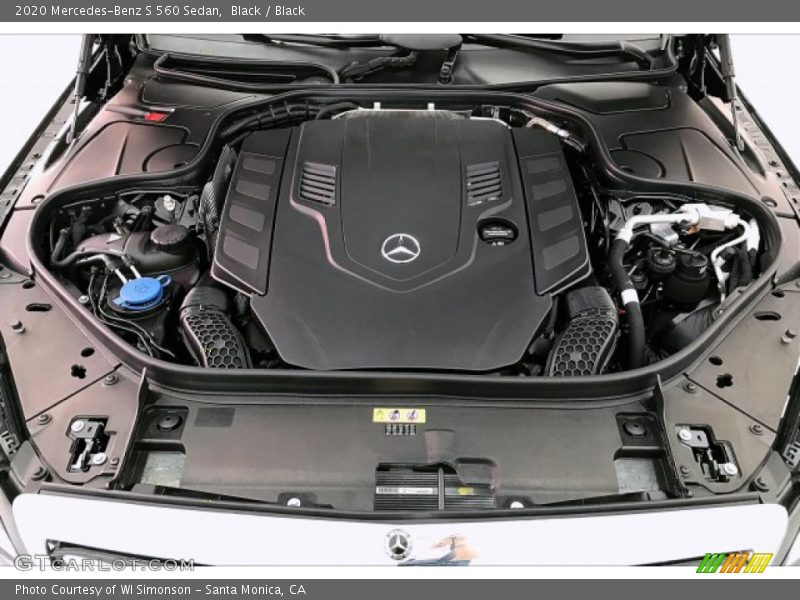  2020 S 560 Sedan Engine - 4.0 Liter DI biturbo DOHC 32-Valve VVT V8