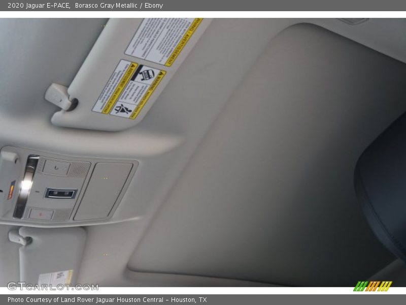 Borasco Gray Metallic / Ebony 2020 Jaguar E-PACE