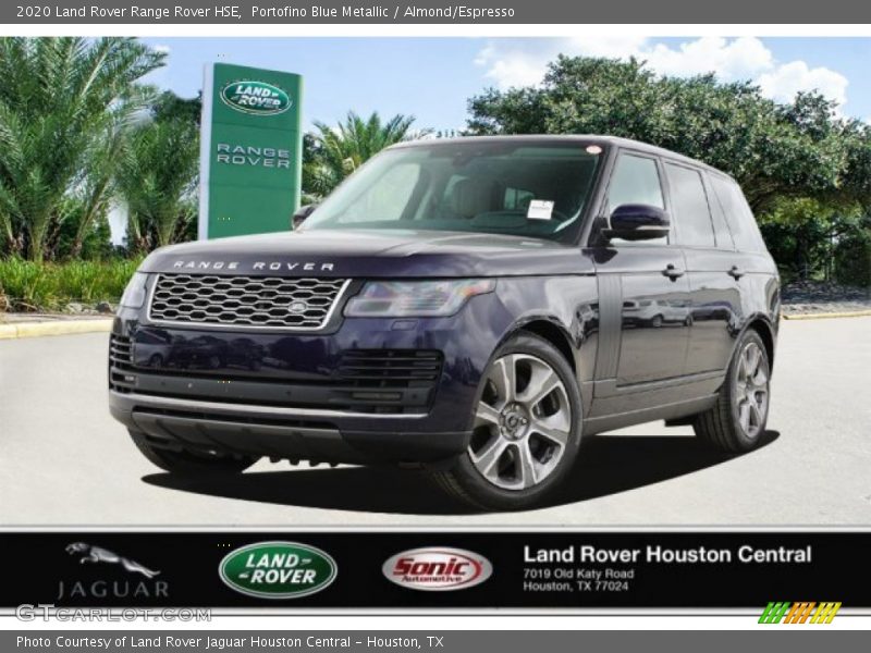 Portofino Blue Metallic / Almond/Espresso 2020 Land Rover Range Rover HSE