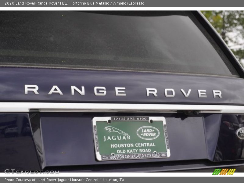 Portofino Blue Metallic / Almond/Espresso 2020 Land Rover Range Rover HSE