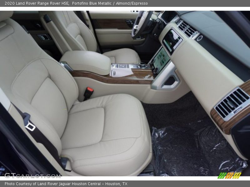 Front Seat of 2020 Range Rover HSE