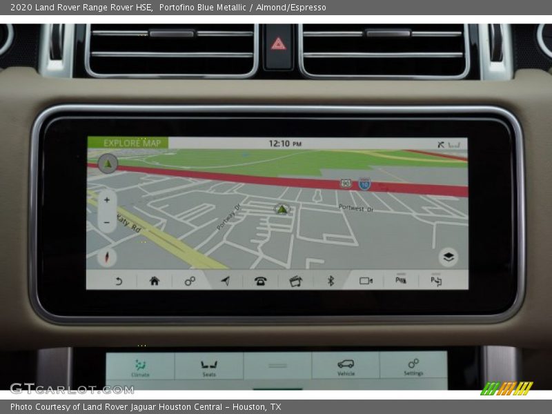 Portofino Blue Metallic / Almond/Espresso 2020 Land Rover Range Rover HSE