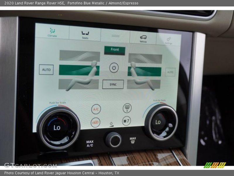 Portofino Blue Metallic / Almond/Espresso 2020 Land Rover Range Rover HSE