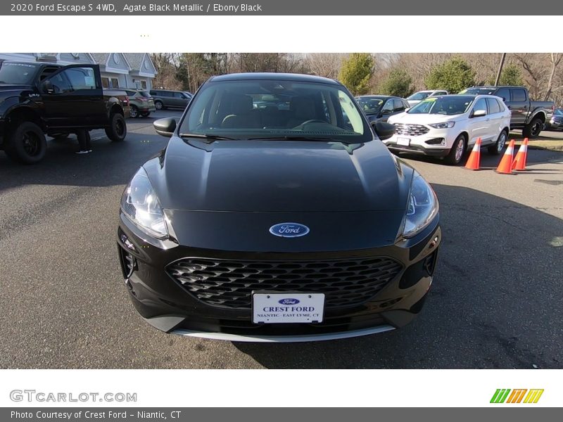 Agate Black Metallic / Ebony Black 2020 Ford Escape S 4WD