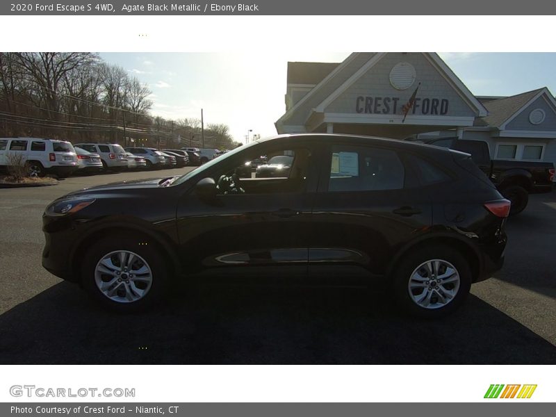 Agate Black Metallic / Ebony Black 2020 Ford Escape S 4WD