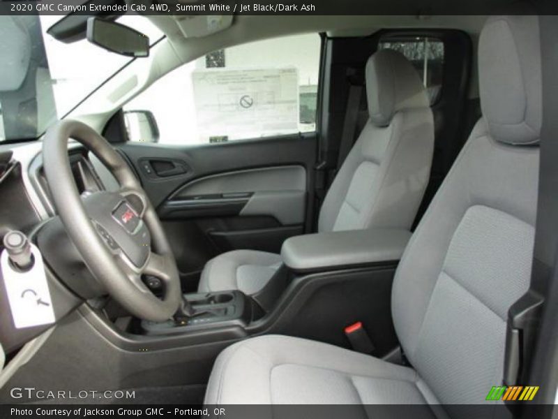 Front Seat of 2020 Canyon Extended Cab 4WD