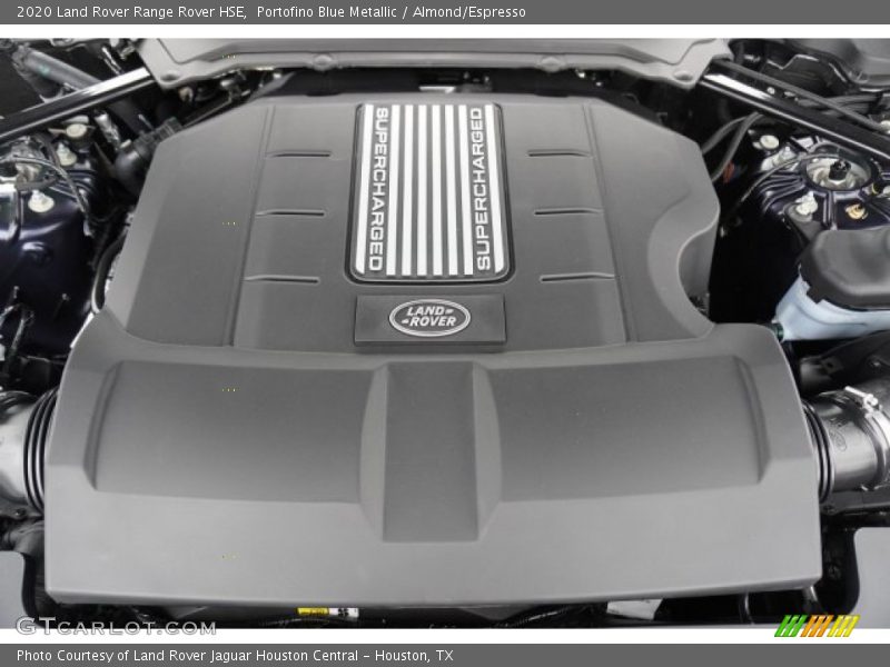 Portofino Blue Metallic / Almond/Espresso 2020 Land Rover Range Rover HSE