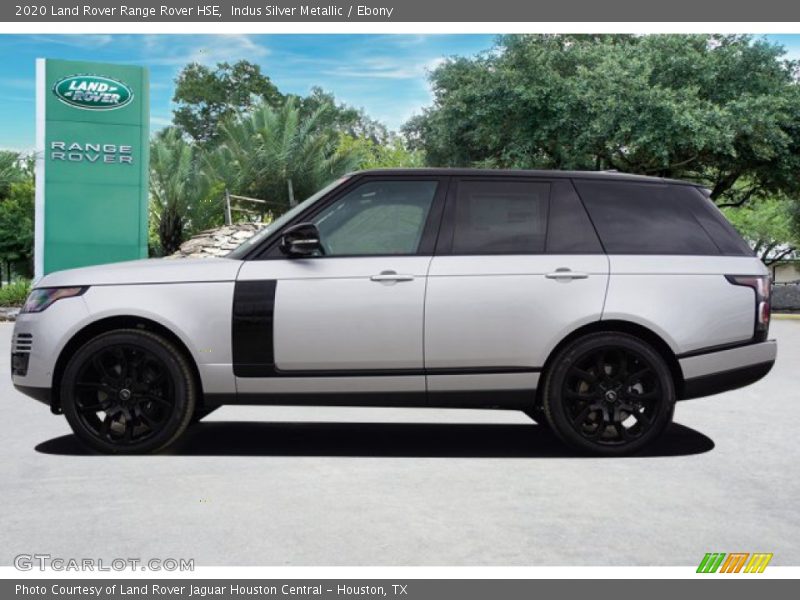 Indus Silver Metallic / Ebony 2020 Land Rover Range Rover HSE