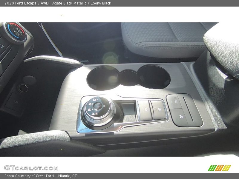 Agate Black Metallic / Ebony Black 2020 Ford Escape S 4WD