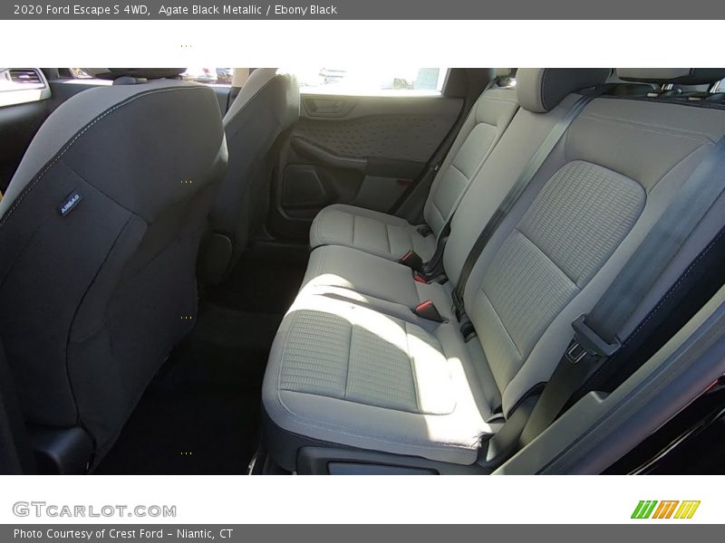 Agate Black Metallic / Ebony Black 2020 Ford Escape S 4WD