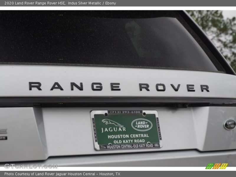 Indus Silver Metallic / Ebony 2020 Land Rover Range Rover HSE