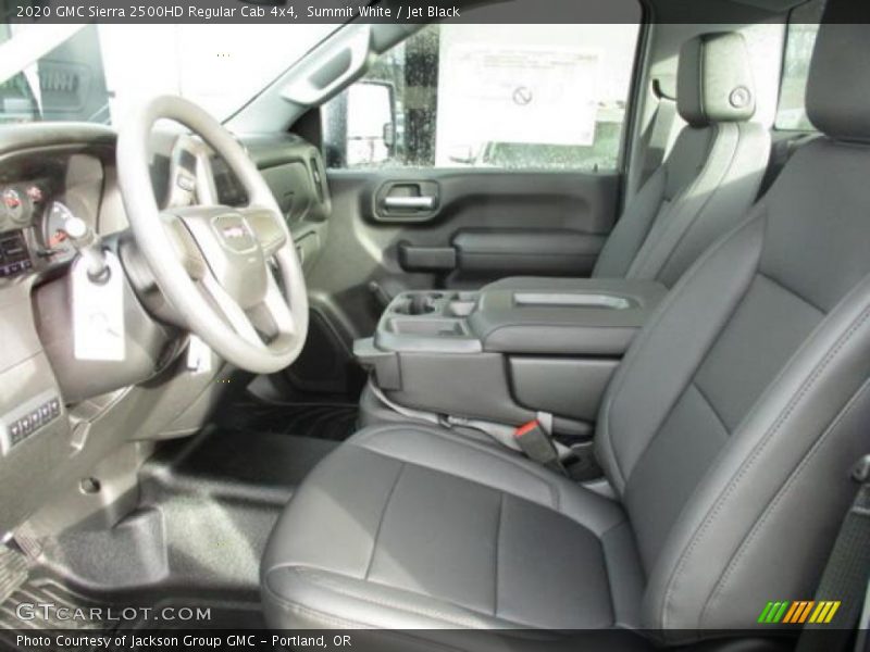 Summit White / Jet Black 2020 GMC Sierra 2500HD Regular Cab 4x4