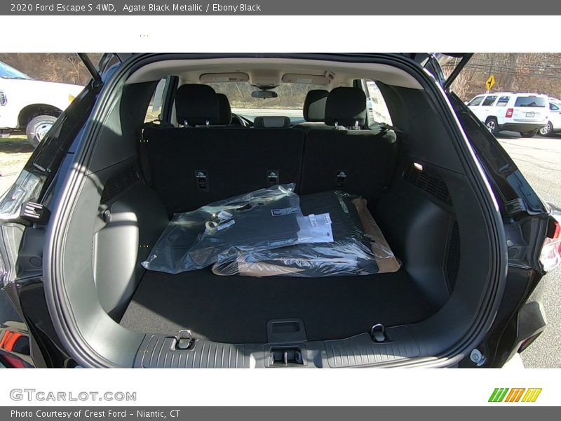 Agate Black Metallic / Ebony Black 2020 Ford Escape S 4WD