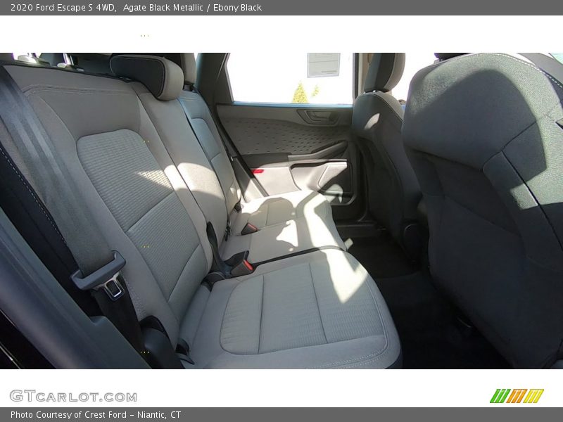 Agate Black Metallic / Ebony Black 2020 Ford Escape S 4WD