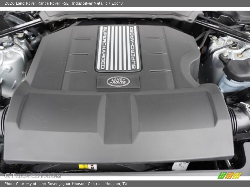 Indus Silver Metallic / Ebony 2020 Land Rover Range Rover HSE