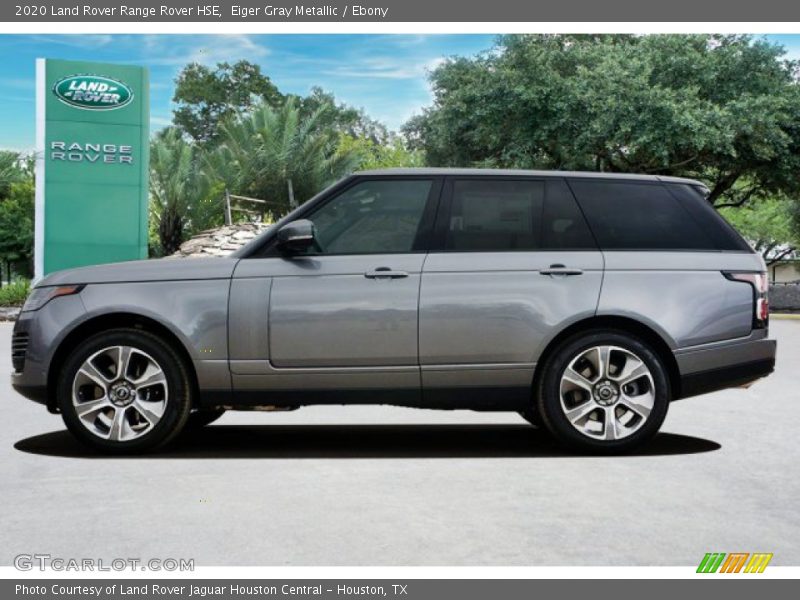 Eiger Gray Metallic / Ebony 2020 Land Rover Range Rover HSE