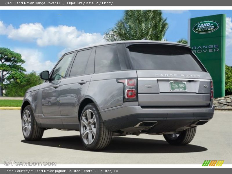 Eiger Gray Metallic / Ebony 2020 Land Rover Range Rover HSE