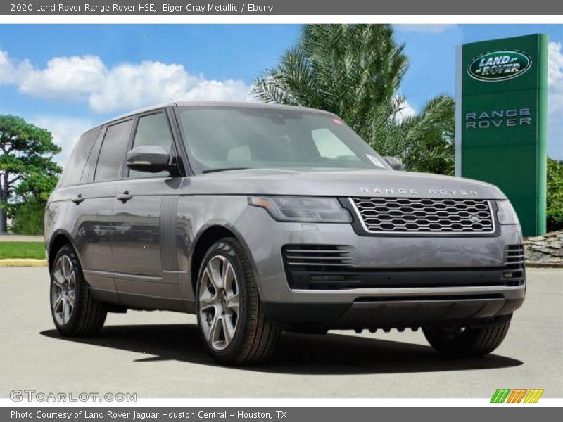 Eiger Gray Metallic / Ebony 2020 Land Rover Range Rover HSE