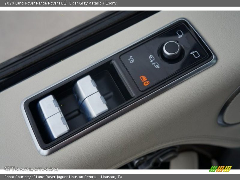 Controls of 2020 Range Rover HSE