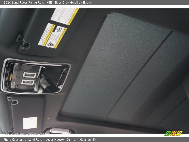 Eiger Gray Metallic / Ebony 2020 Land Rover Range Rover HSE