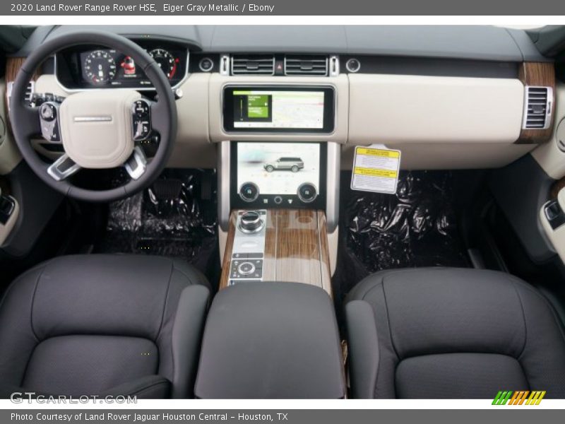 Dashboard of 2020 Range Rover HSE